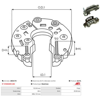 AS-PL Gleichrichter, Generator ARC5179