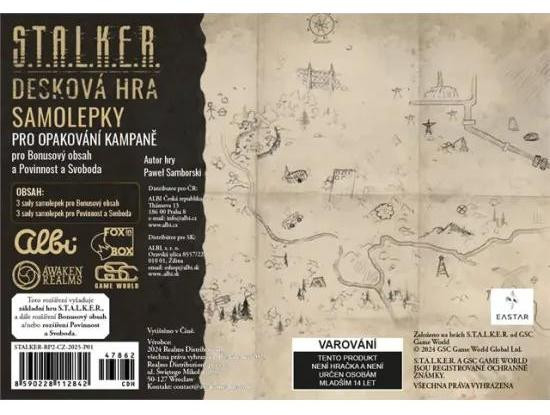 Albi Stalker vervangende stickers