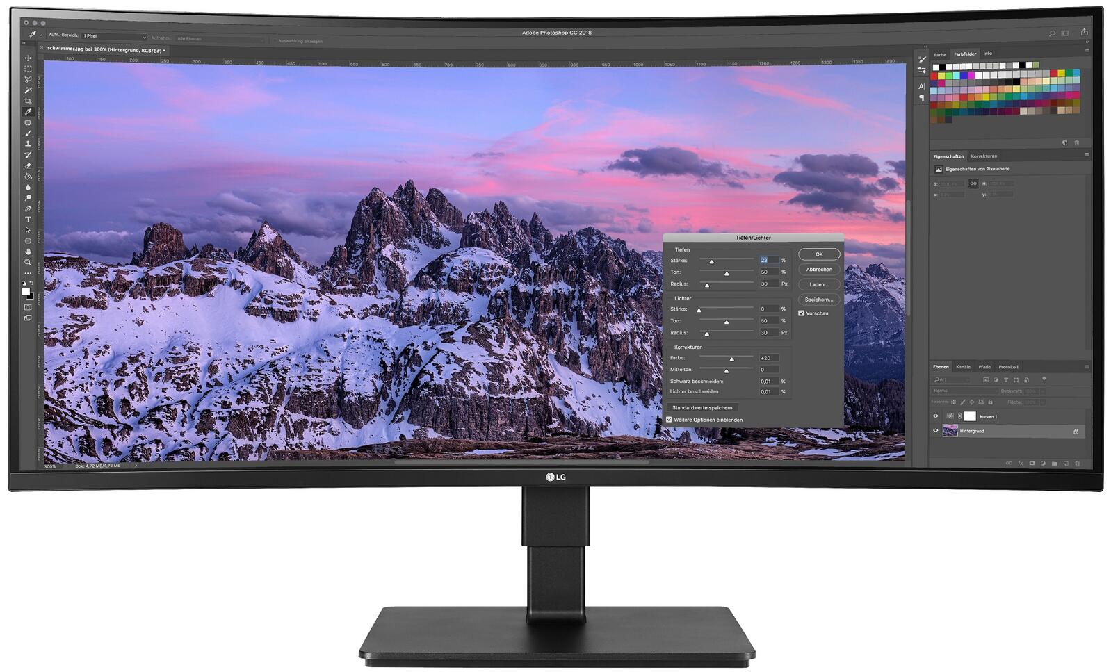 LG Electronics LG UltraWide 35BN77CP-B Curved Monitor 88,9 cm (35 Zoll)