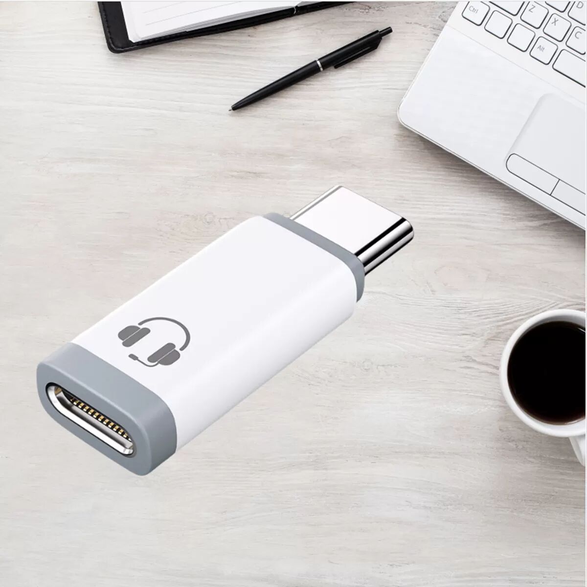 INF Adaptateur FD11 Type-C mâle vers Lightning femelle - Blanc