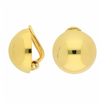 Paar Ohrclips ADELIA´S "Ohrclips Ohrringe 333 Gold ( 8K )", gold, Ohrringe, Damen, Damen, Gold, Goldohrringe