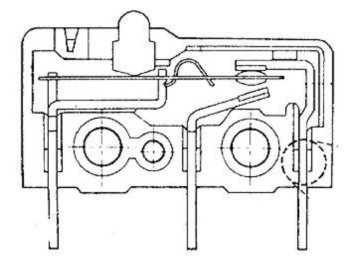 VELLEMAN - MS5-R microschakelaar 5A/125V met rol 300071