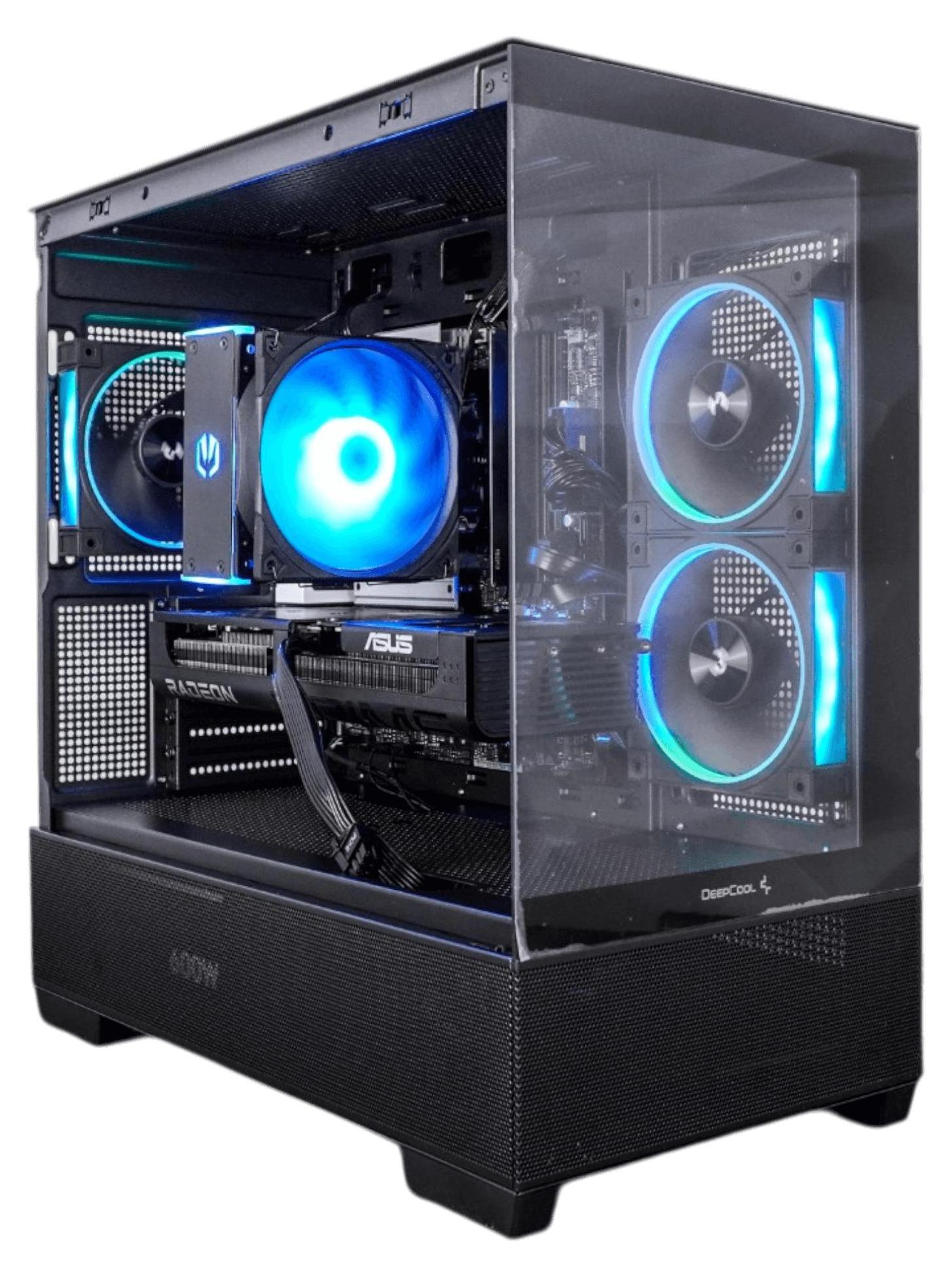 Gaming R5-7500F 16GB DDR5 500GB M.2 RX9060XT 8GB WLAN W11Pro