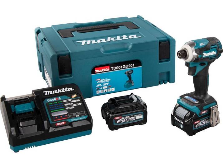 Makita TD001GD201 Clé à choc sans fil 40V
