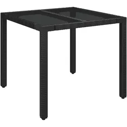 vidaXL, Gartentisch + Balkontisch, Alessio (4x Stuhl + Tisch) (150 x 90 x 75 cm)