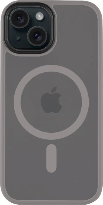 Tactical MagForce Hyperstealth Cover für das iPhone 15 Light Grey