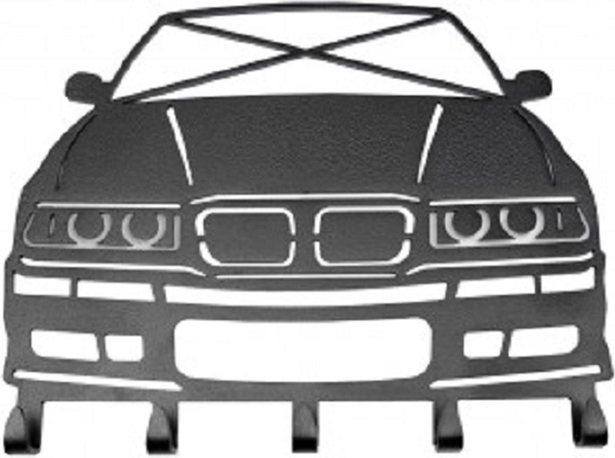 Reyhs Wandkapstok BMW M3 Drift Race Design Decoratie