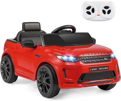 Costway Licensed Land Rover Kids Ride on Car 12V Battery Powered Kids Electric Car-Red