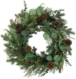 Wintry Pine & Eucalyptus Wreath - Ballard Designs