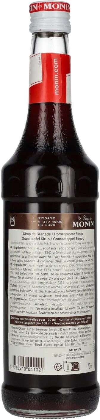 Le Sirop de Monin GRANATAPFEL 0,7l