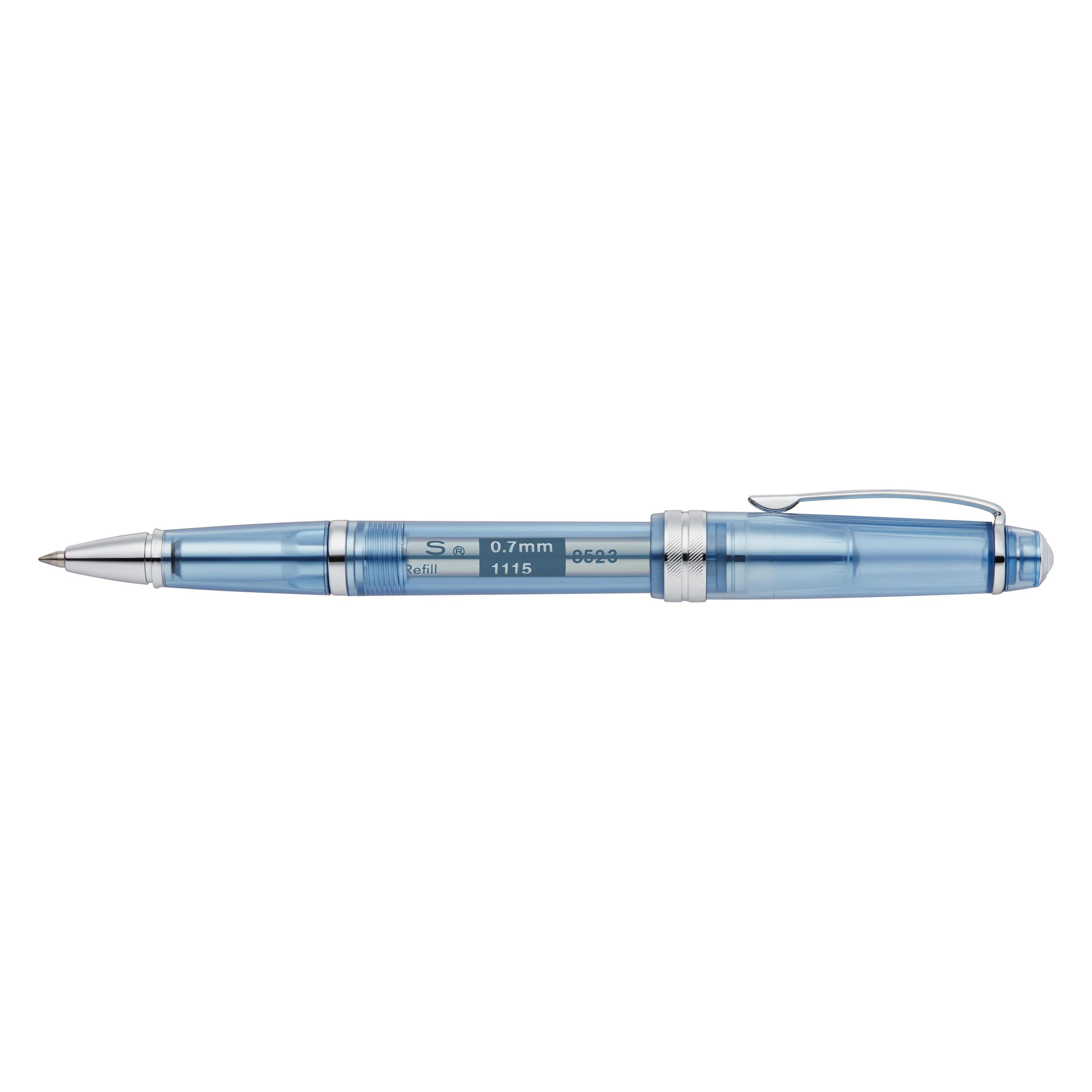 Cross Rollerball Bailey Light transluzent marineblau / chrom (1x) (AT0745-18-CR)
