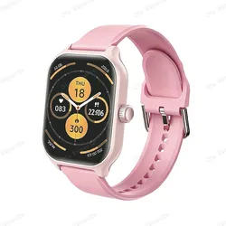 Smartwatch mit Bluetooth-Anrufen und 2,01-Zoll-Display - Pink