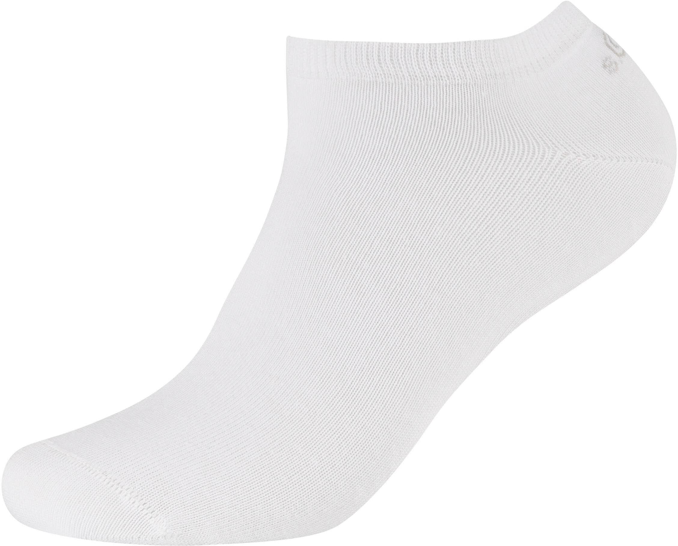 Sneakersocken S.OLIVER "originals", Herren, Gr. 39-42, weiss (weiß), Baumwollmischung, unifarben, normal, Socken Sneakersocken, mit weichem Bund weiß 39-42