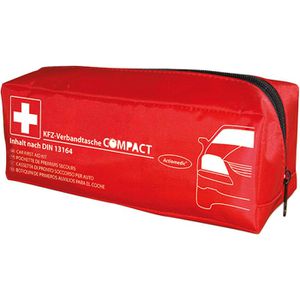 Actiomedic Erste-Hilfe-Tasche KFZ Compact, nach DIN 13164 gefüllt, für KFZ