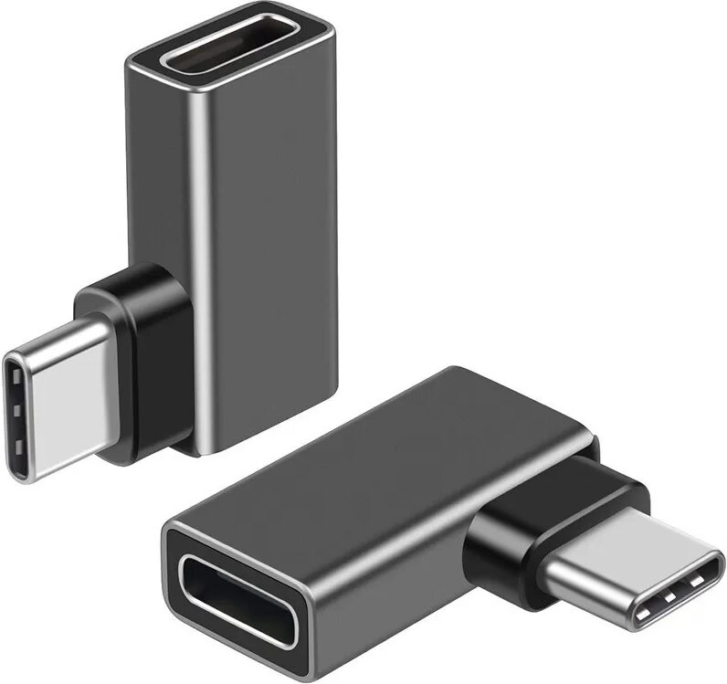 INF Type-C zu USB4 Adapter: Stecker auf Buchse Winkelkonverter, unterstützt 240W Laden & 40Gbps Daten