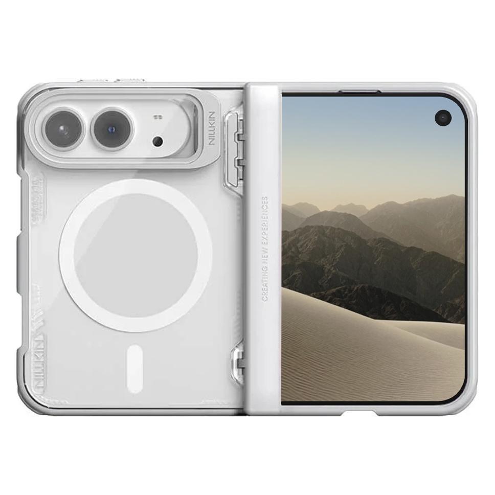 Nillkin - Iceblade Prop Magnetic (with Transparent Black Lens Cover) - iPhone Duo - Gray (Apple iPhone Duo) (77390387)