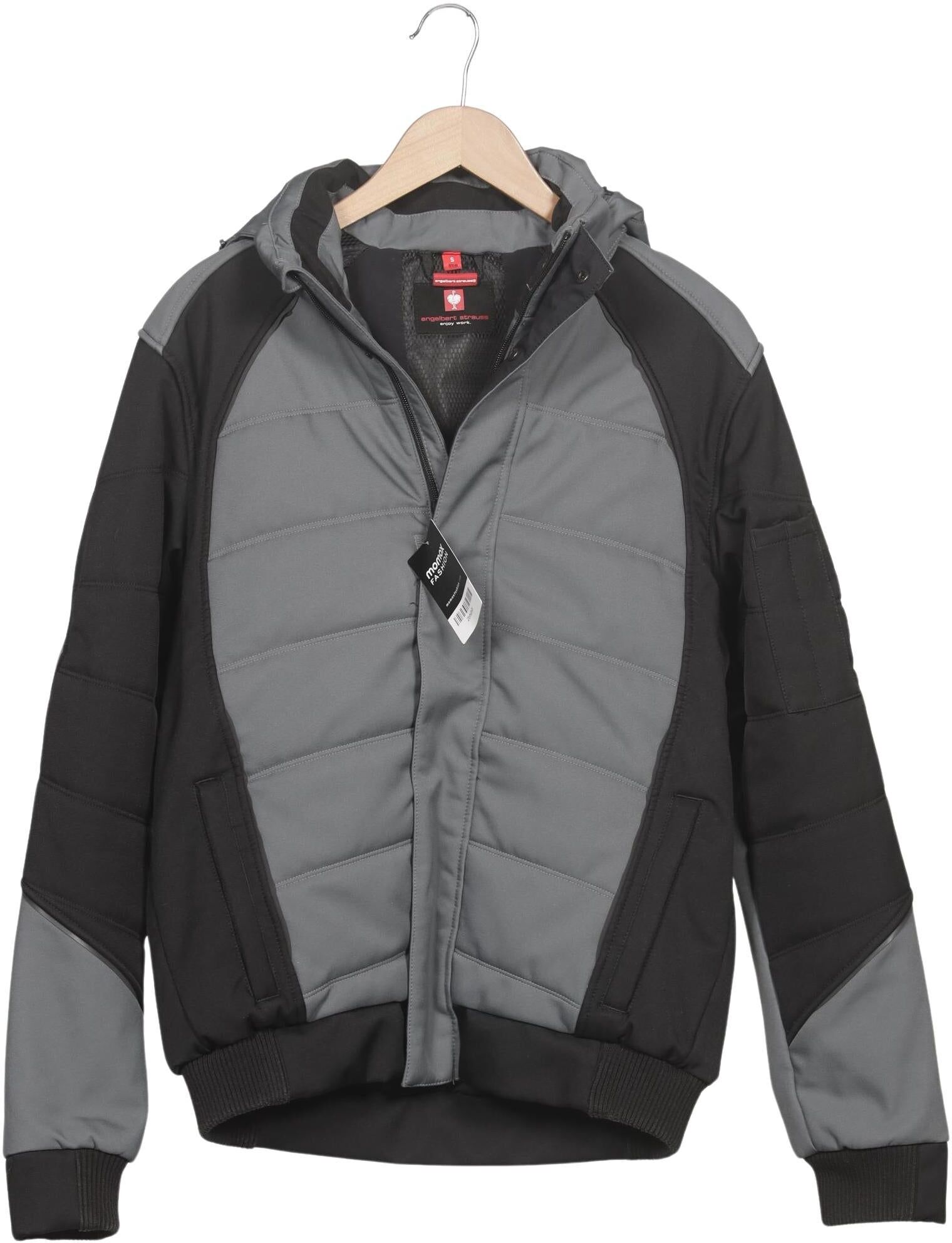 engelbert strauss Herren Jacke, Grau, Gr. S, Synthetik - Second Hand