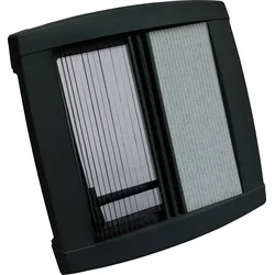 MPK VisionStar M Dachhaube Wohnwagen 400 x 400 mm ohne Dauerlüftung schwarz für Dachdicken 55-90 mm