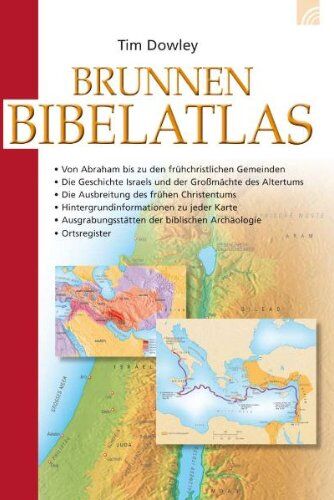 Tim Dowley - Brunnen Bibelatlas - Preis vom 02.10.2026 23:42:20 h