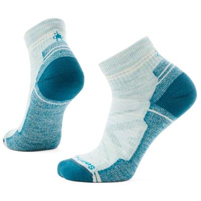 Smartwool - Women's Performance Hike Light Cushion Ankle - Wandersocken 42-45 | EU 42-45 grau/türkis