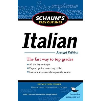 Schaum's Easy Outline of Italian, Second Edition, Taschenbuch von Luigi Bonaffini,Joseph Germano,Conrad Schmitt, Mcgraw Hill Higher Education,