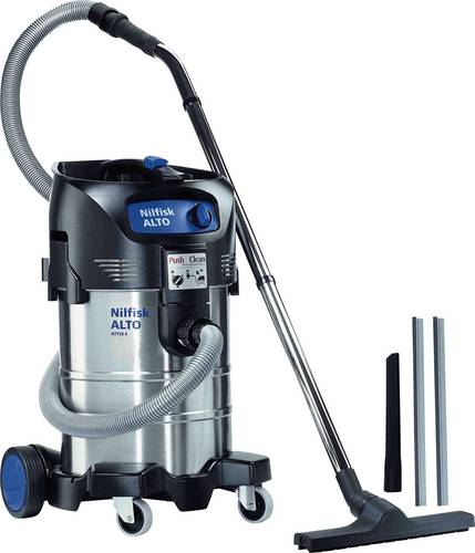 Nilfisk ATTIX 40-01 PC INOX 107413593 Nass-/Trockensauger 1500W 37l halbautomatische Filterreinigung