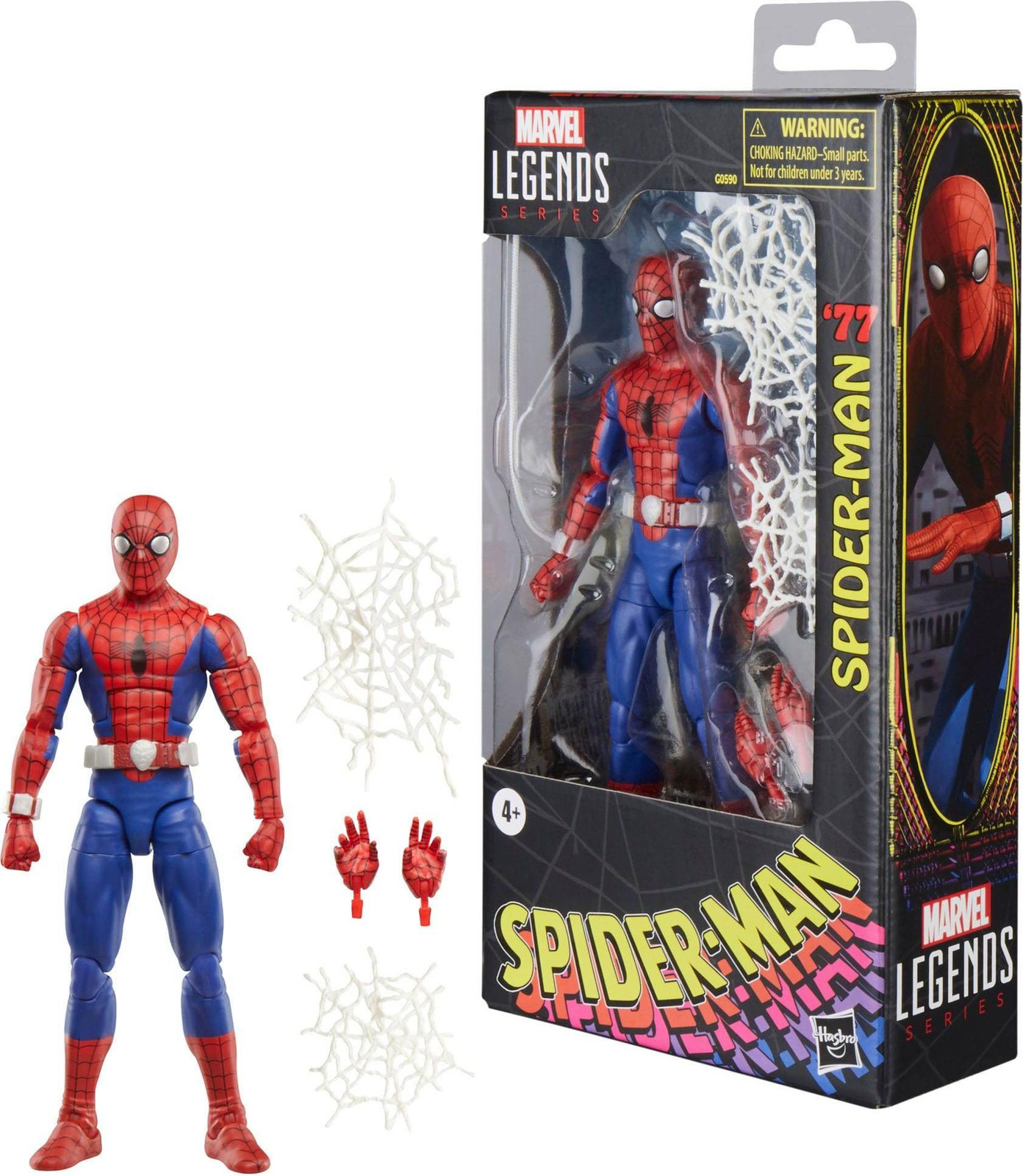 Hasbro Marvel Legends Spider-Man 1977 Verzamelbeeld 15 cm