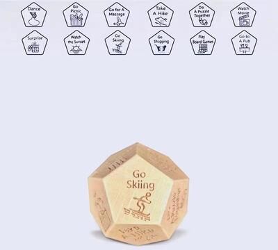 Uplift Treasures Couples Food Decision Dice Fun Gift For Him And Her f