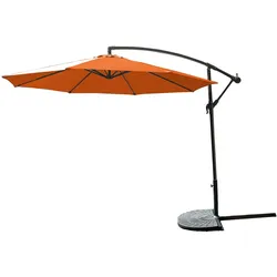 SOLAX-SUNSHINE Ampelschirm -Aluminium , Ø ca. 3 m – Terrakotta