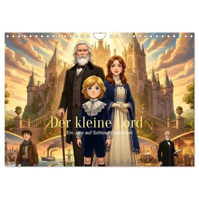 Der kleine Lord – Ein Jahr auf Schloss Dorincourt (Wandkalender 2027 DIN A4 quer), CALVENDO Monatskalender