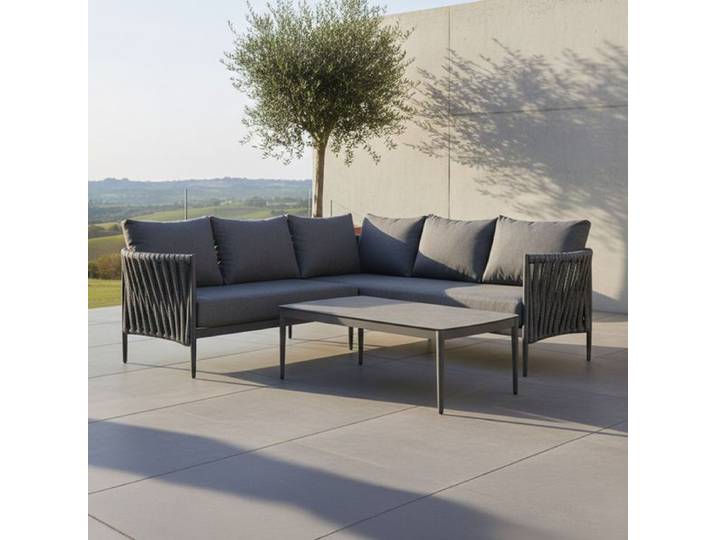 OUTLIV. Lena Ecklounge Aluminium/Rope/Createxx