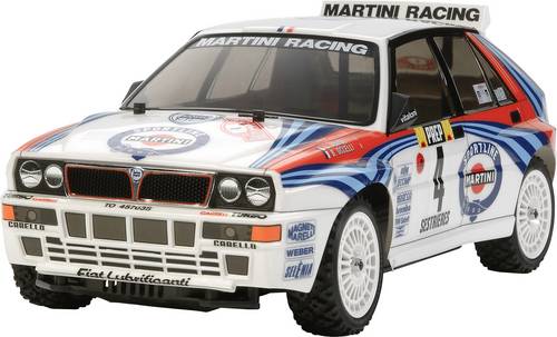 Tamiya XV-01 Lancia Delta HF Integrale Brushed 1:10 RC Modellauto Elektro Straßenmodell Allradantrieb (4WD) Bausatz