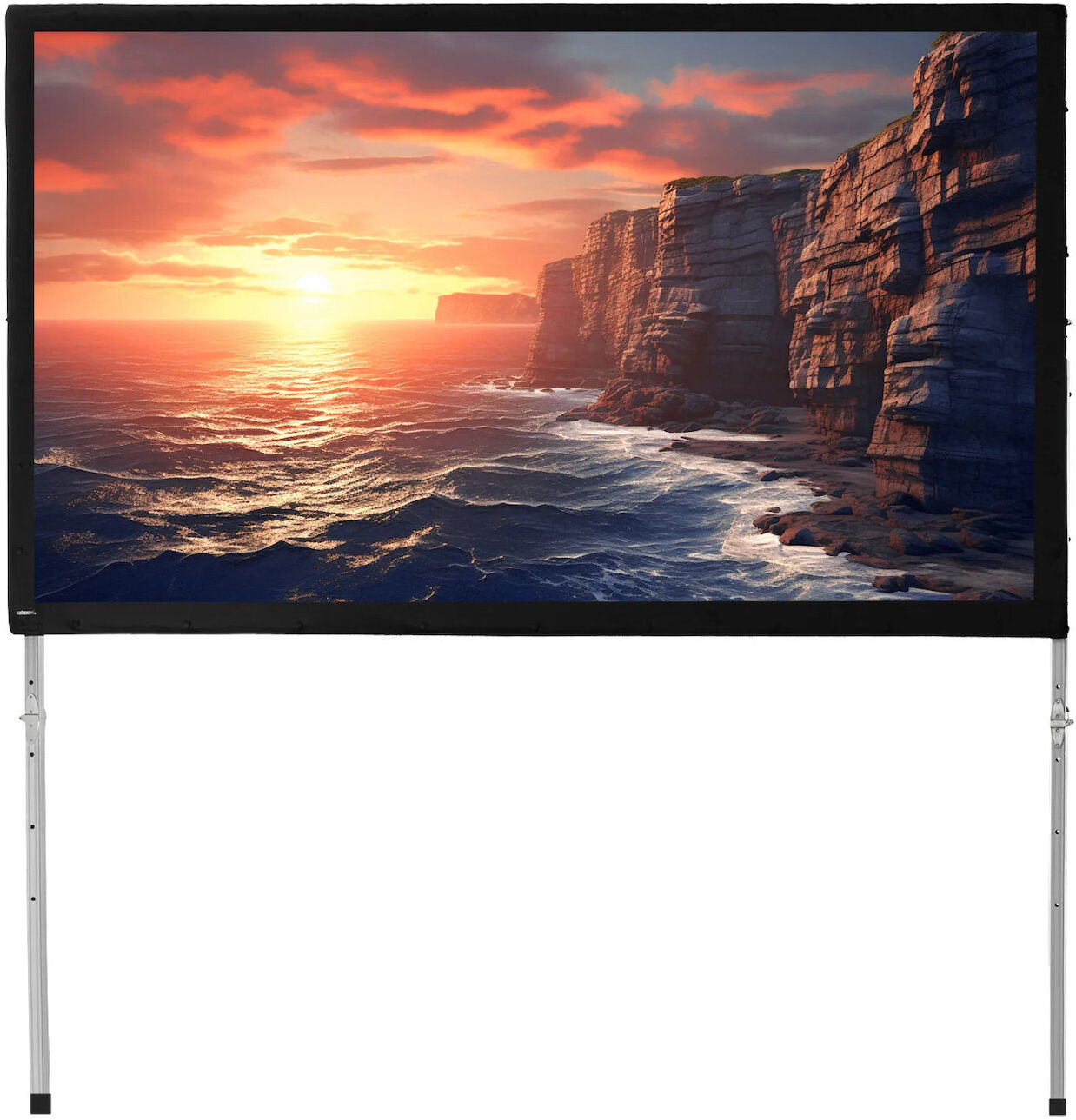 Celexon Faltrahmen Leinwand Mobil Expert 366 X 206cm, Frontprojektion