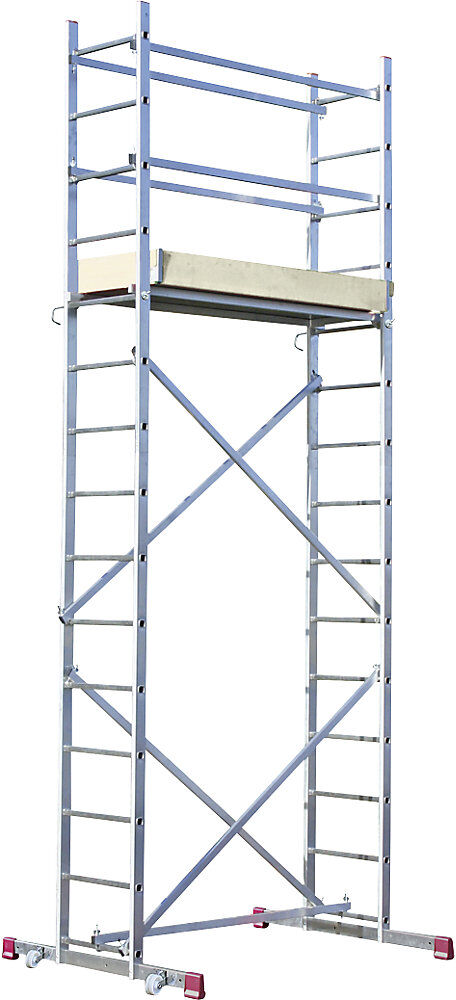 Montagegerüst, Plattform 1,5 x 0,56 m, Arbeitshöhe 5 m KRAUSE