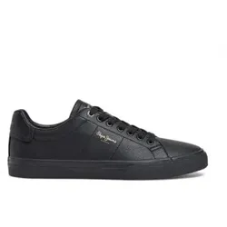 Pepe Jeans für Herren. PMS31059 Turnschuhe Kenton Rise schwarz (44), Wohnung, Schnürsenkel, Lässig