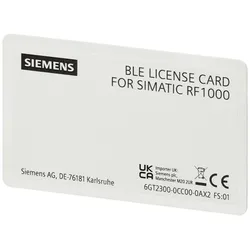 Siemens 6GT2300-0CC00-0AX2 Zum Freischalten der Bluetooth Funktion beim RF1040R und RF1070R 6GT23000CC000AX2  - 5 Stück