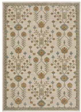 Style Haven Meadow Global Traditonal Beige/ Rust Area Rug