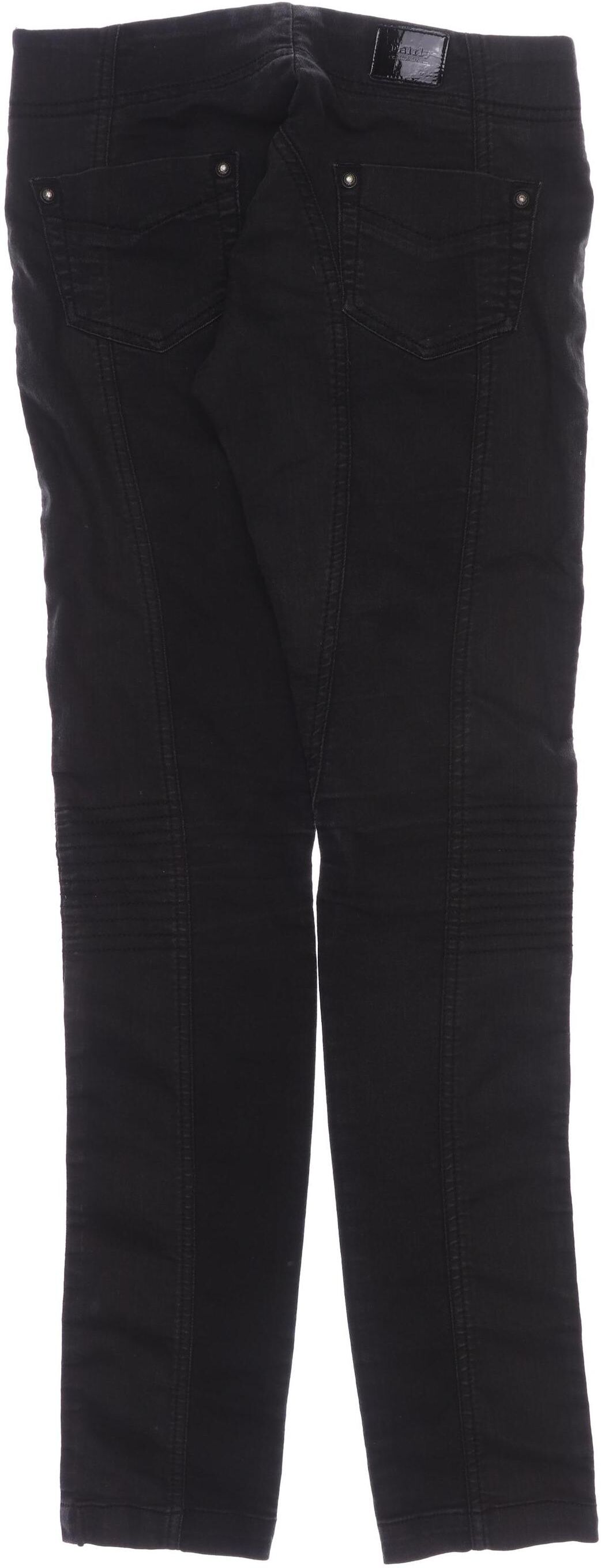 Fairly Damen Jeans, Schwarz, Gr. W26, Baumwolle / Synthetik / Elasthan - Second Hand