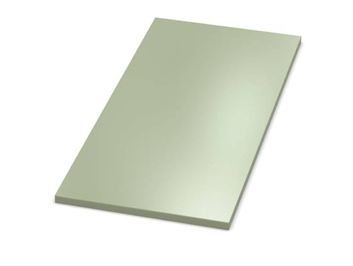AUPROTEC Tischplatte 19mm Avocado Green 1200 mm x 800 mm Holzplatte melaminharzbeschichtet Spanplatte mit 2mm ABS Kante Auswahl: 120x80 cm