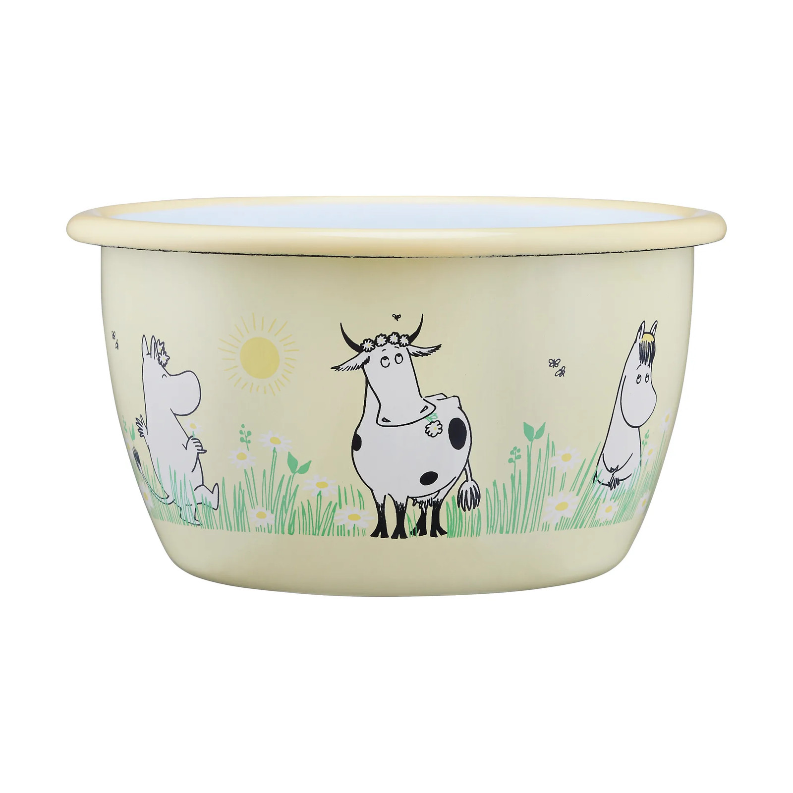Muurla Moomin emailleschaal Meadow 30 cl