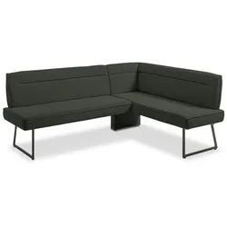 Komfort & Wohnen Eckbank Game plus Stoff Dark Green