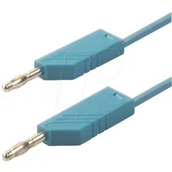 MLN SIL 50 1 BL - Silikon-Messleitung, 1,0 mm2, 0,5 m, blau