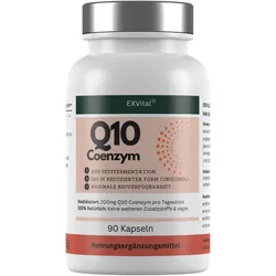 EXVital® Q10 Coenzym Kapseln (Ubiquinol), hochdosiert, 90 Kapseln