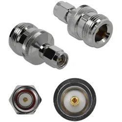 DELOCK Adapter N Buchse zu SMA Stecker 10 GHz