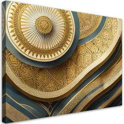 WANDBILD mandala orintalismus