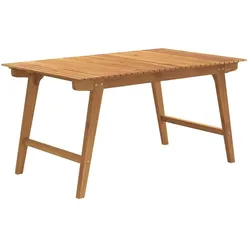 vidaXL, Gartentisch + Balkontisch, Christine (150 x 90 x 75 cm)