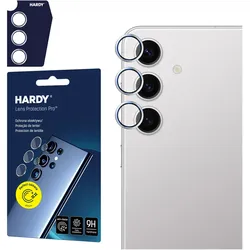 3MK HARDY Linsenschutz Pro für Samsung Galaxy S24 Grau (Samsung Galaxy S24), Smartphone Schutzfolie, Grau