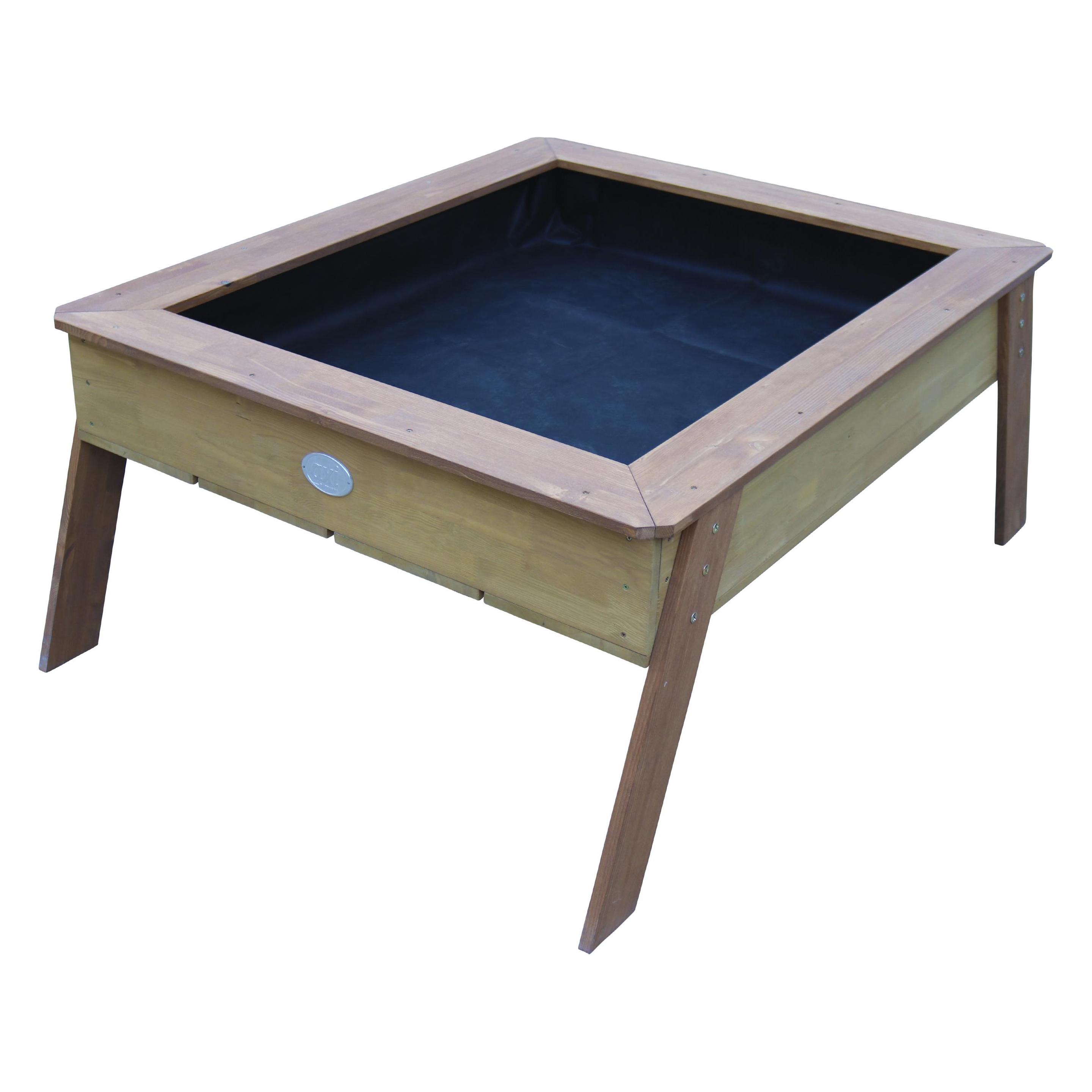 Axi Linda Sandtisch & Hochbeet mit gartenvlies Braun (A031.033.00)