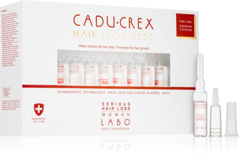 CADU-CREX Hair Loss HSSC Serious Hair Loss Haarkur für Damen gegen starken Haarausfall für Damen 20x3,5 ml