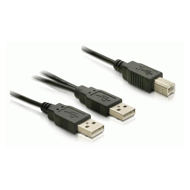 Delock 2in1 (1 m, USB 2.0) (82394)